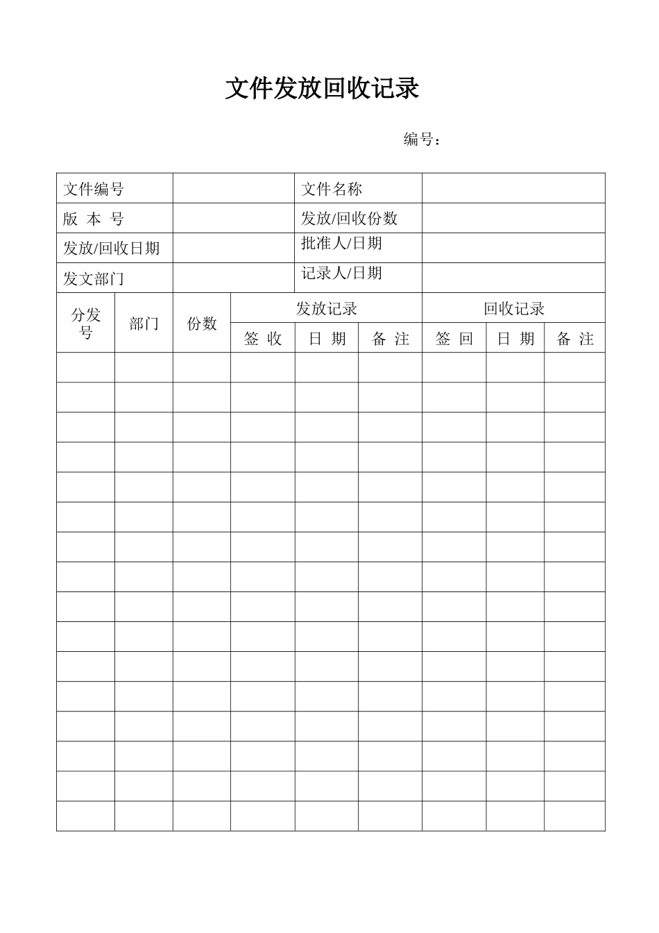 质量体系认证用表格_第1页