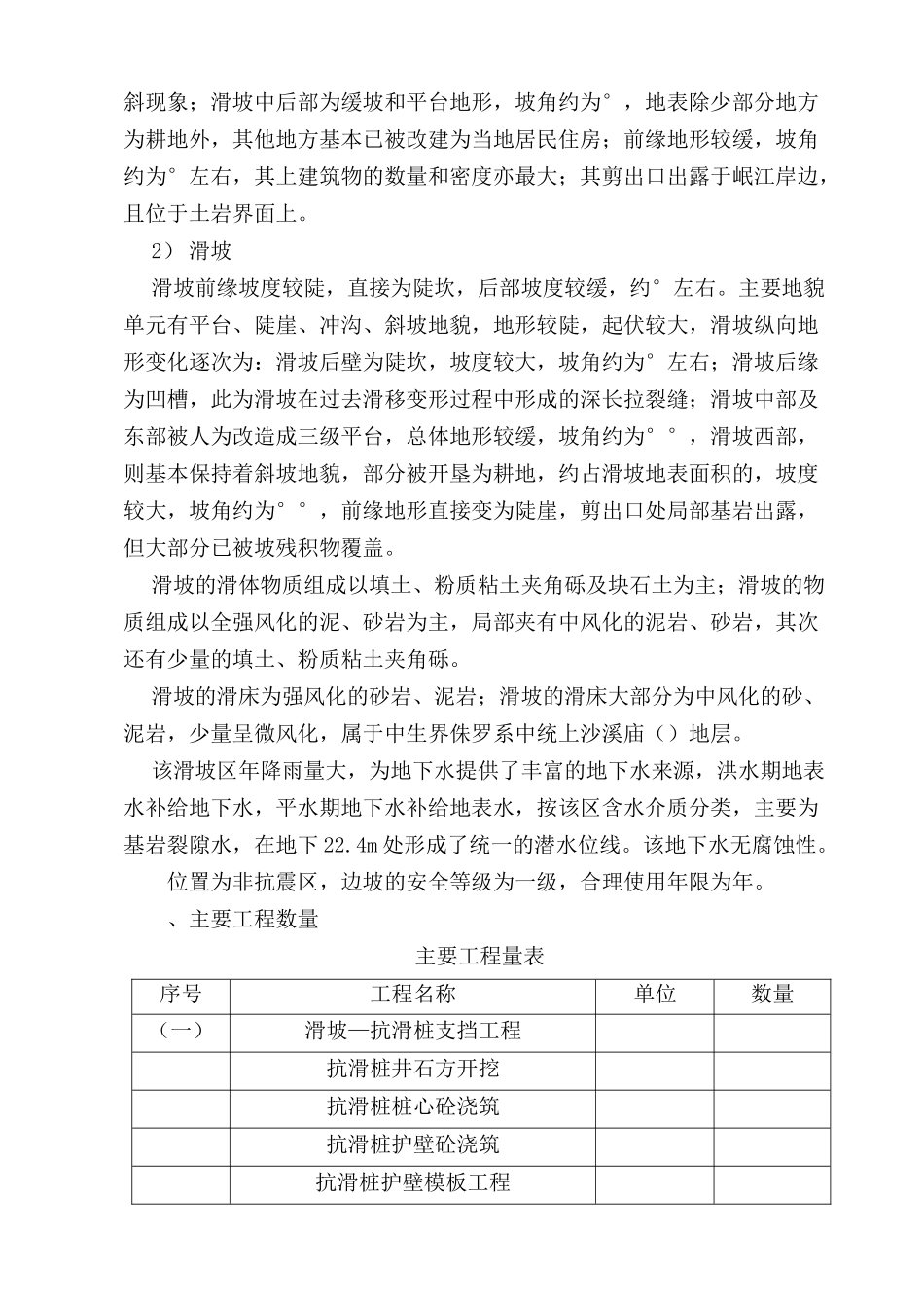 宜宾县某场滑坡治理工程施工组织设计_第3页