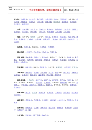 新能源 Microsoft Word 文档