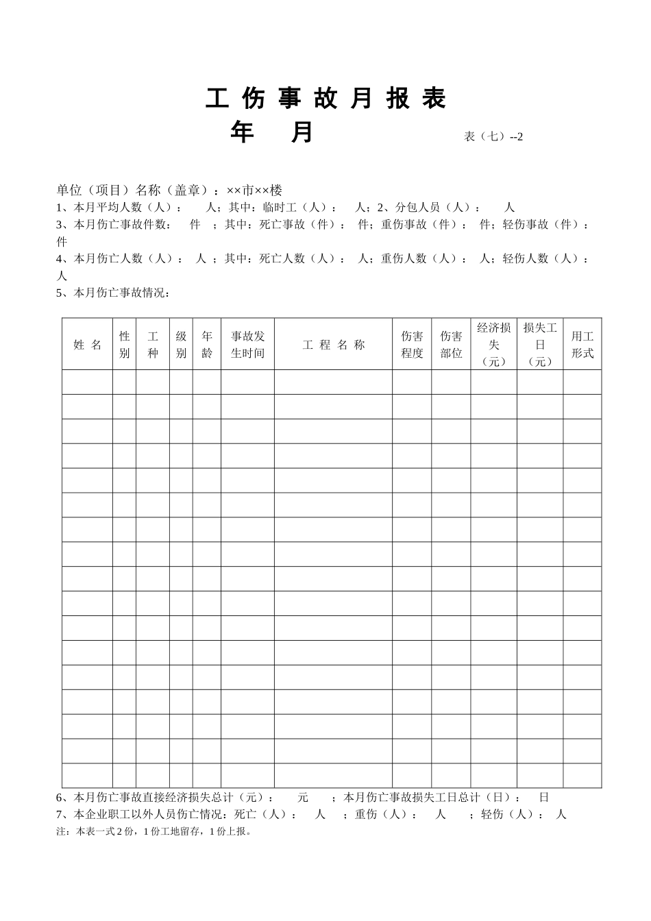 施工现场安全标志牌一览表(DOCX 37页)_第2页