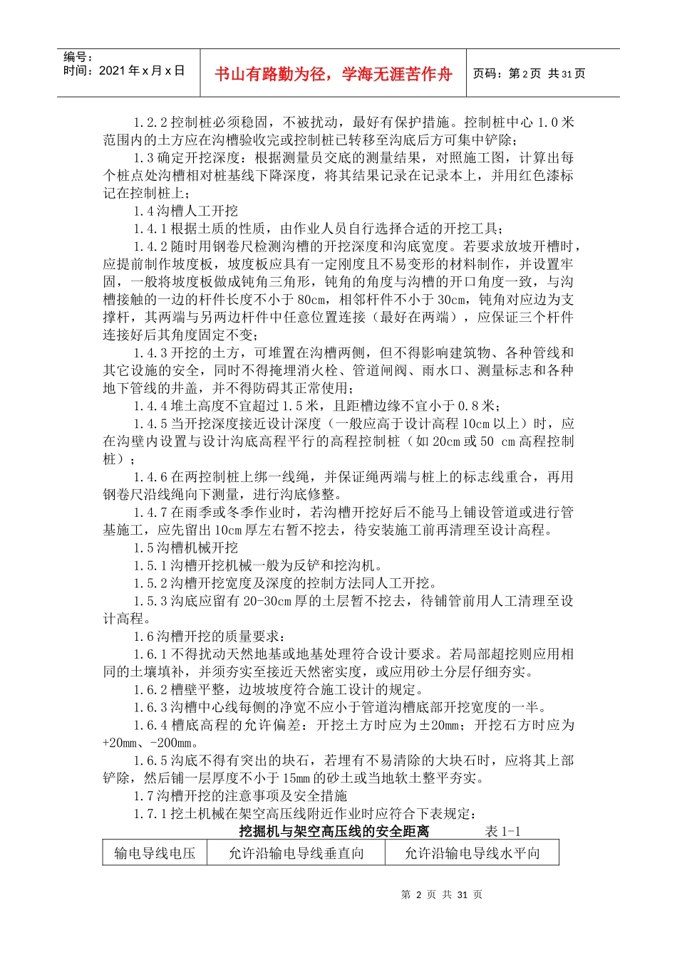 建筑给排水管道安装作业指导书_第2页