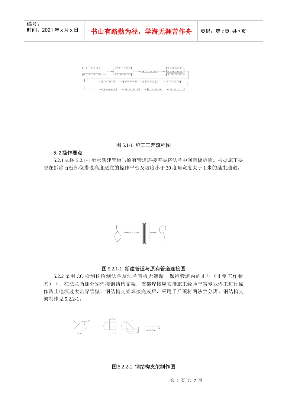 带煤气抽盲板工法_第2页