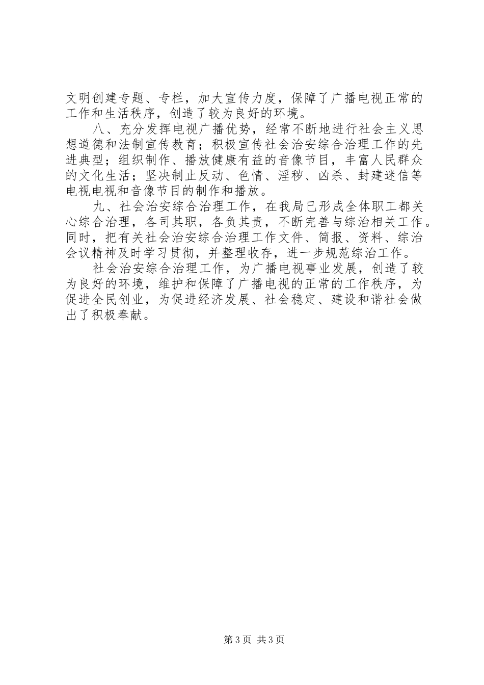 广电局治安综治工作汇报_第3页