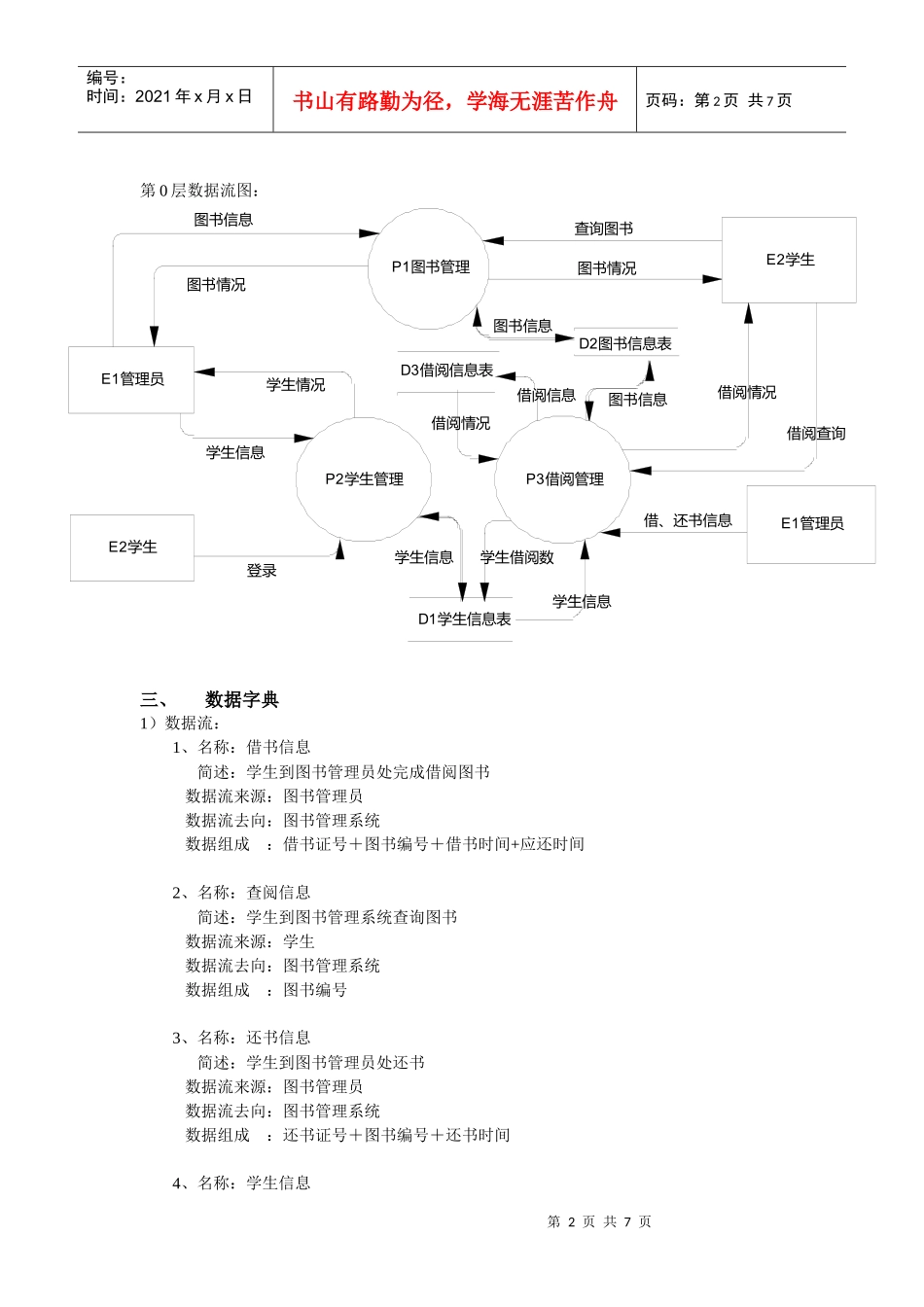 图书馆管理系统的分析与设计-软件工程_第2页