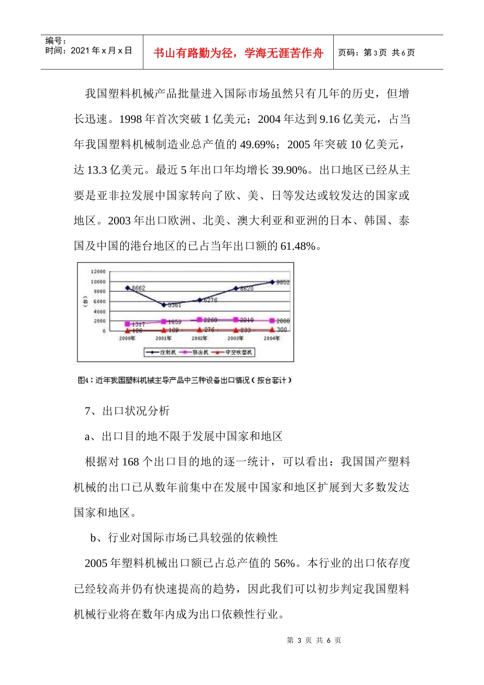 我国塑料机械产业状况(doc 5)_第3页