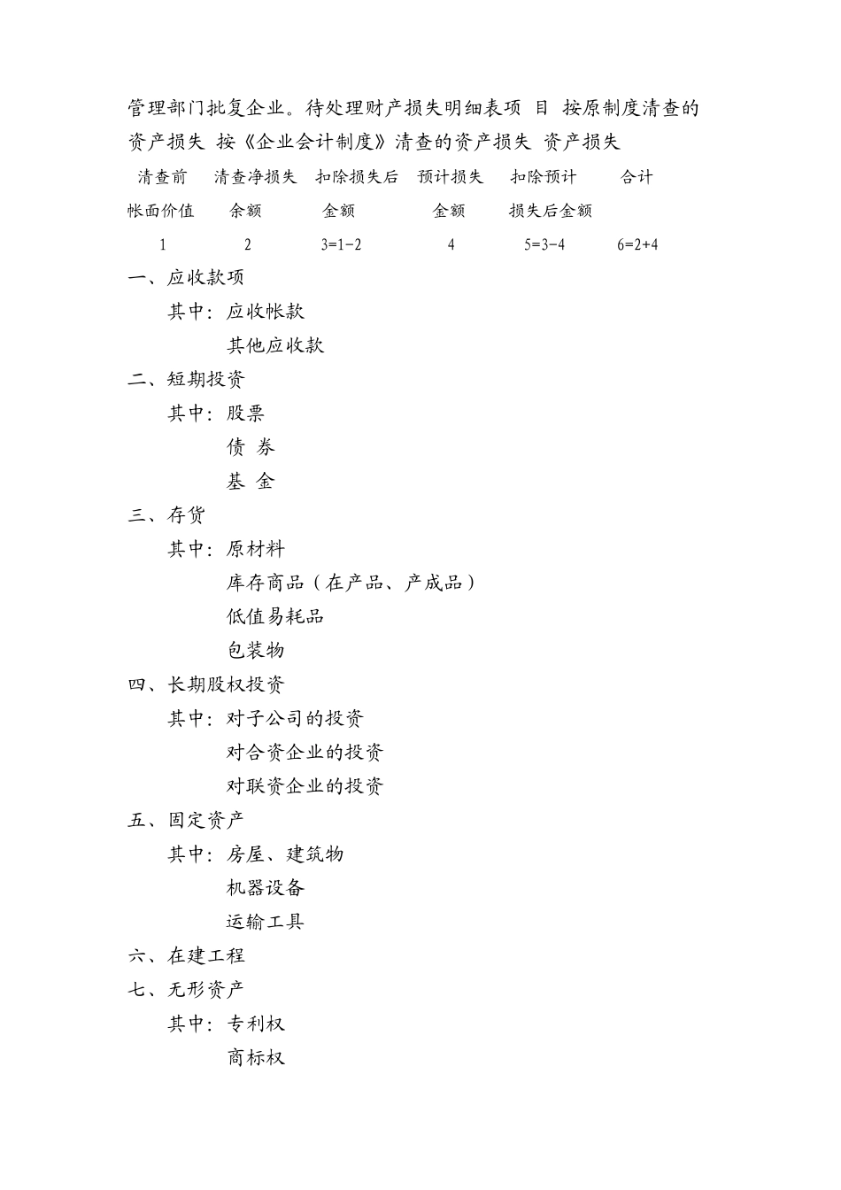 与国有资产清产核资有关的会计、审计、税收文件_第3页