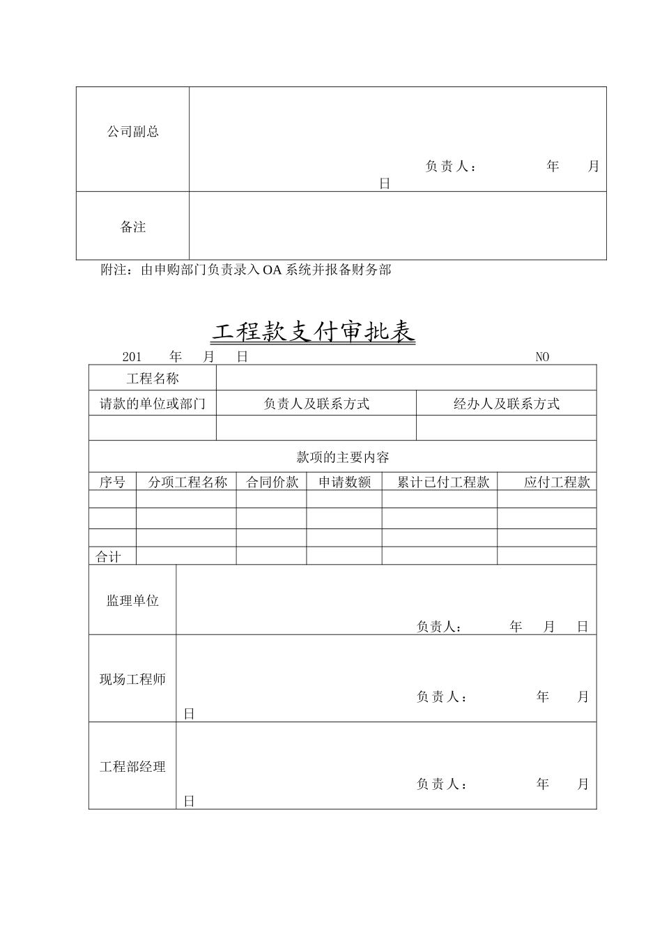 房地产工程管理表格_第3页