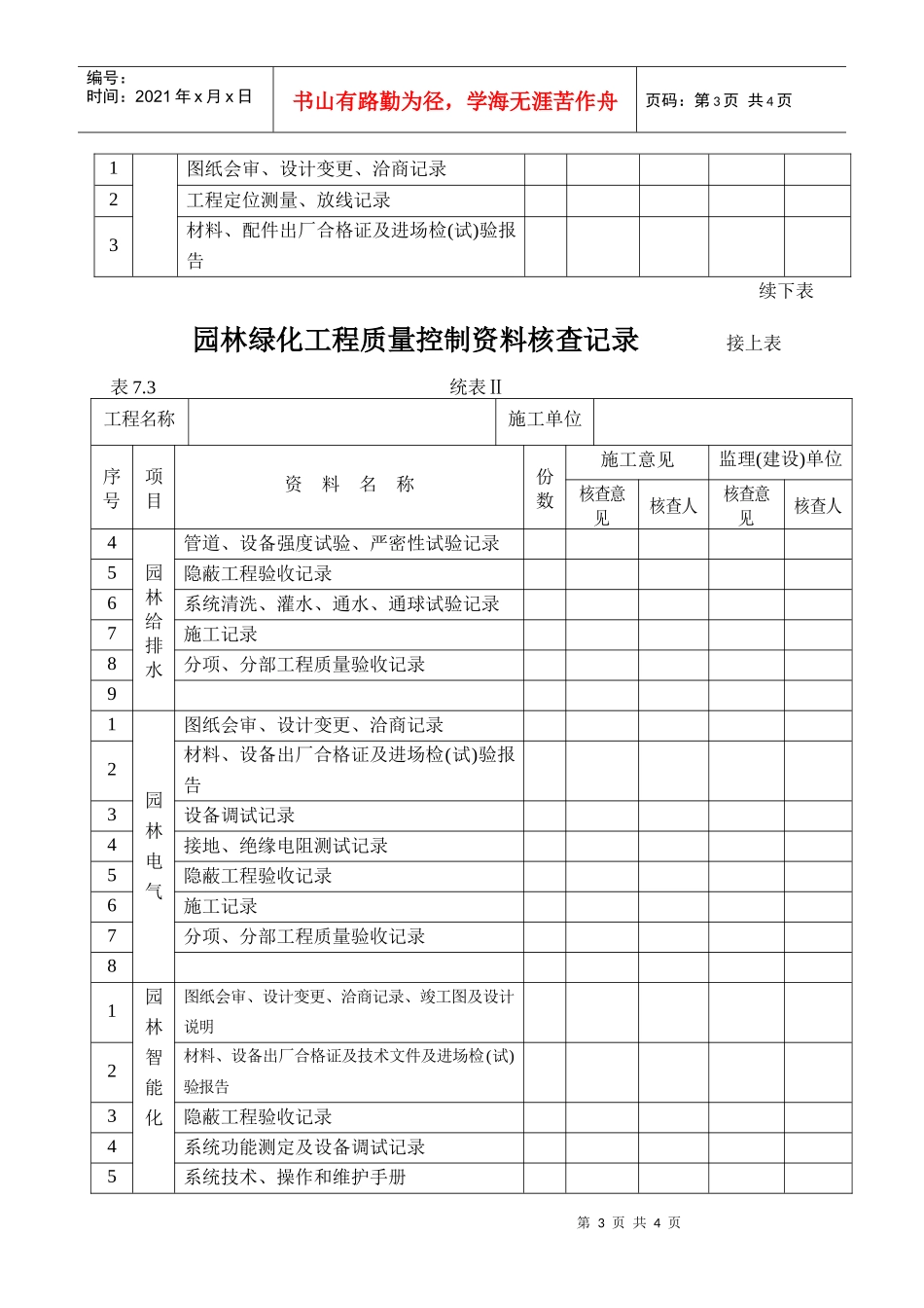 园林绿化工程预验收条件_第3页
