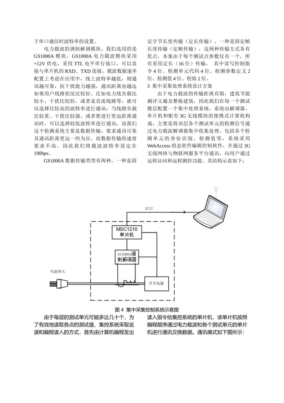 基于电力载波和物联网技术的建筑能耗测试系统_第3页