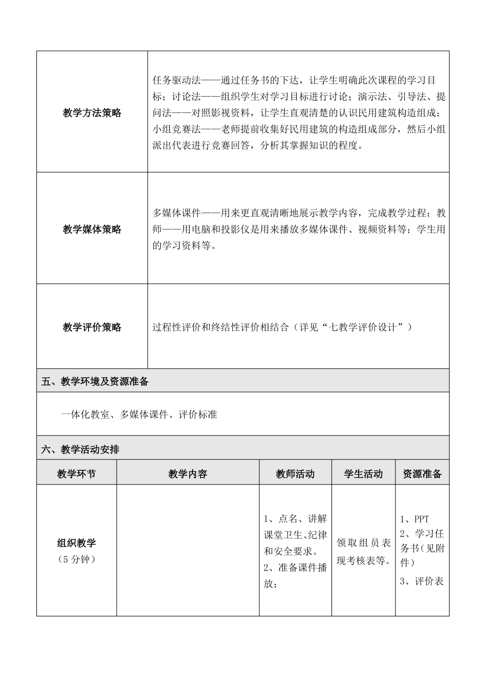 房屋建筑学民用建筑构造组成教学设计_第2页