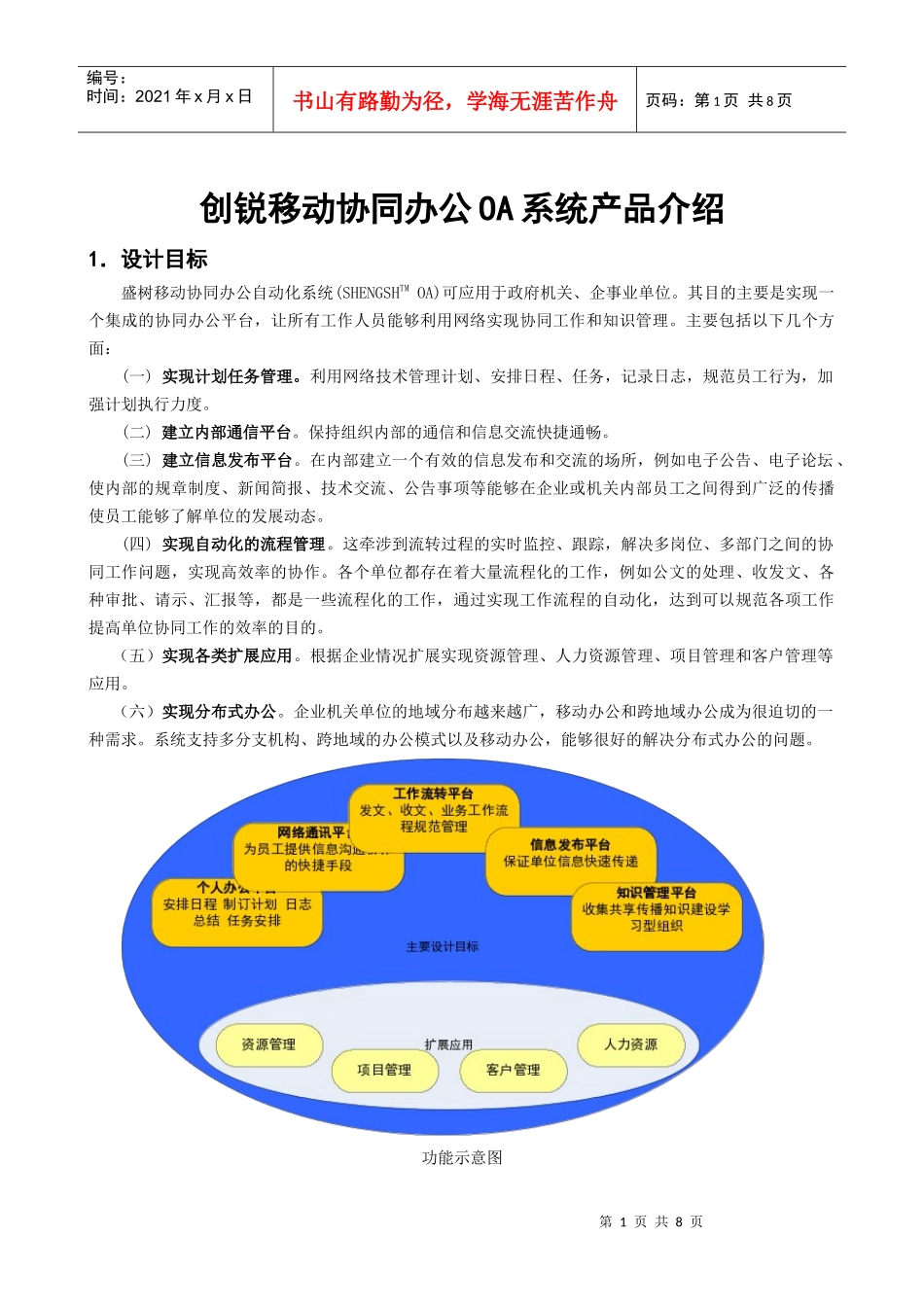 广西建工集团建筑机械制造有限责任公司移动协同办公系统方案书_第1页