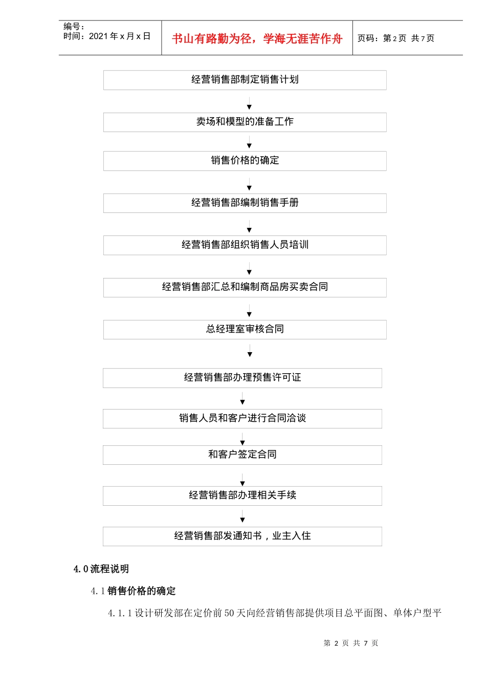 房地产公司项目开发策划程序_第2页