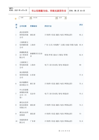 国内电子厂排名