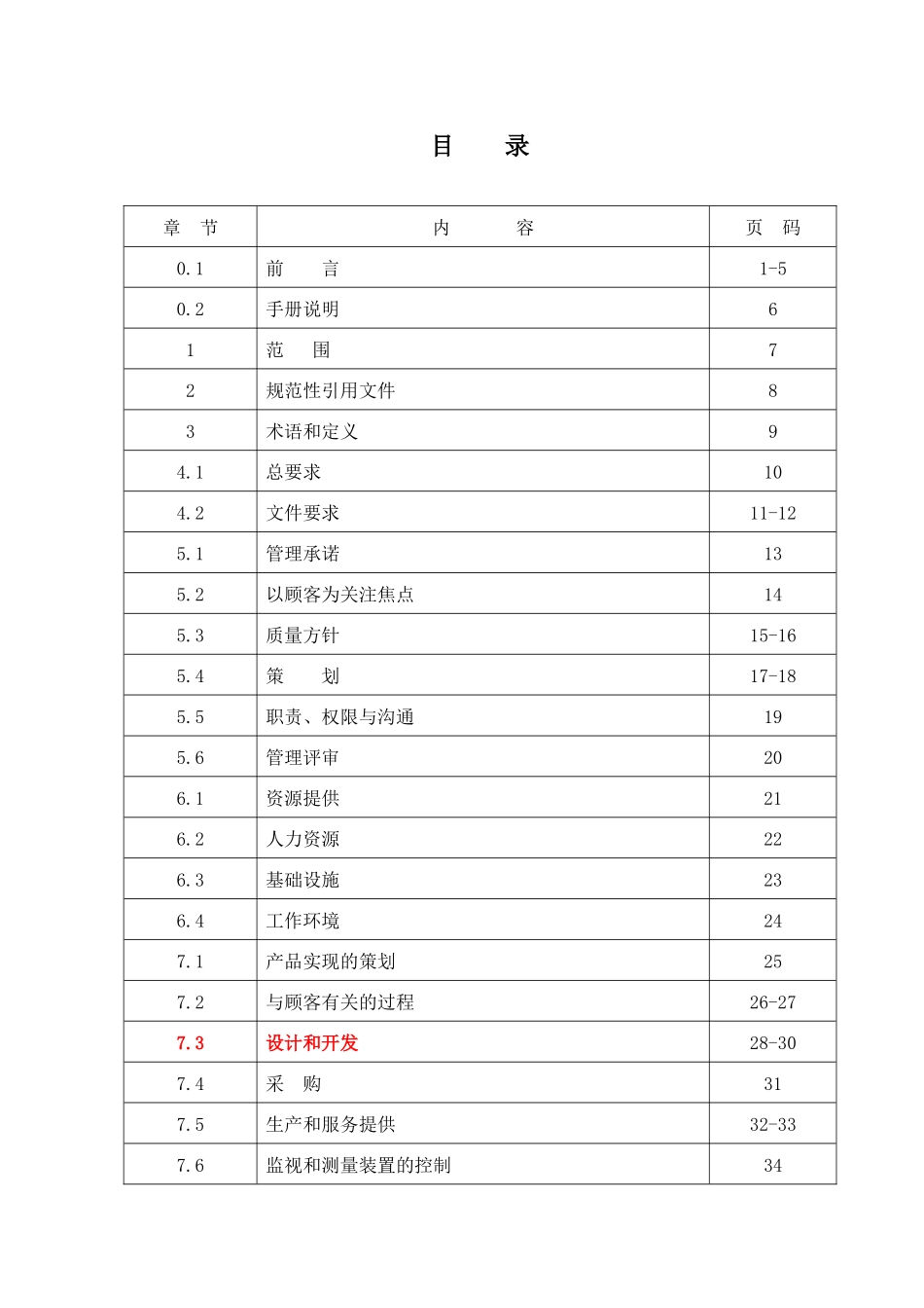 质量手册-QM-01_第1页