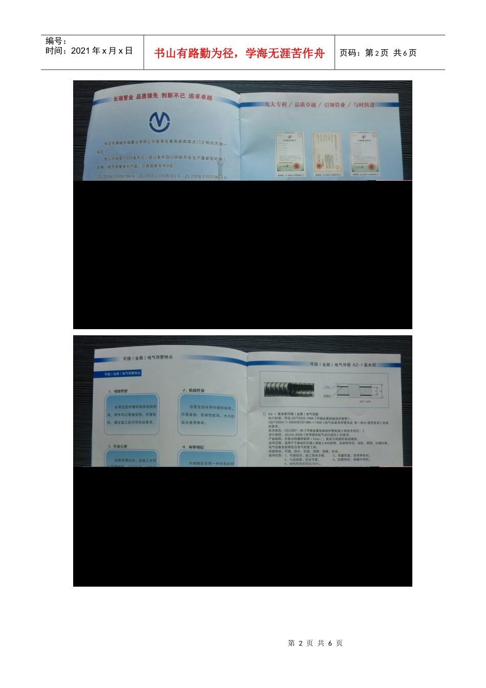 可挠电气导管_第2页