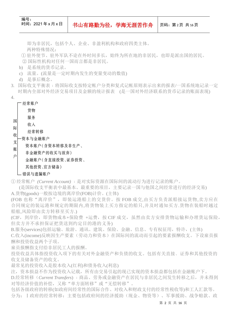 国际金融笔记_第2页