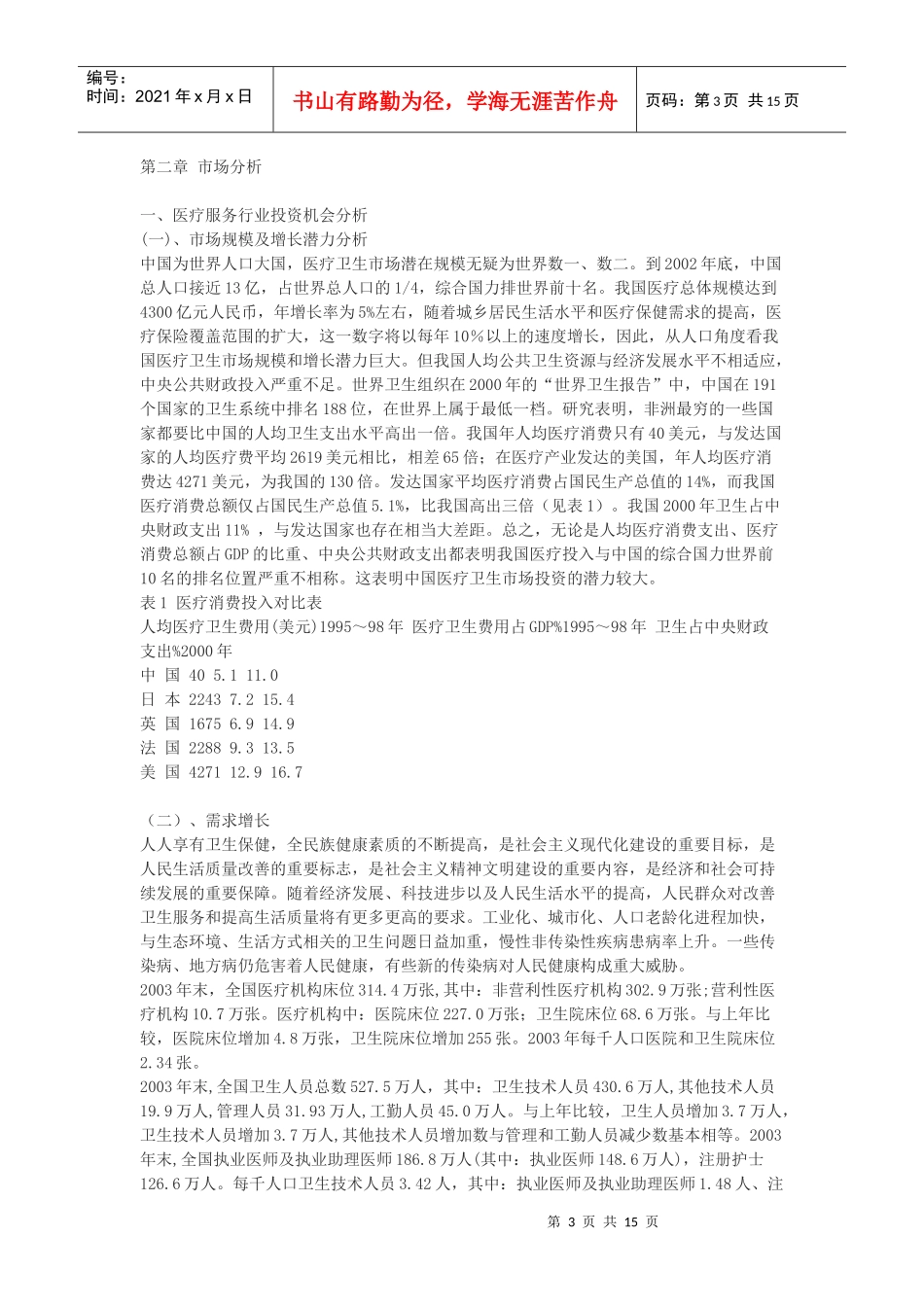 医院改建可行性研究报告_第3页