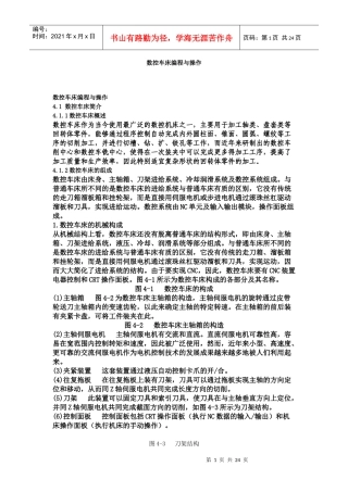 数控车床编程与操作