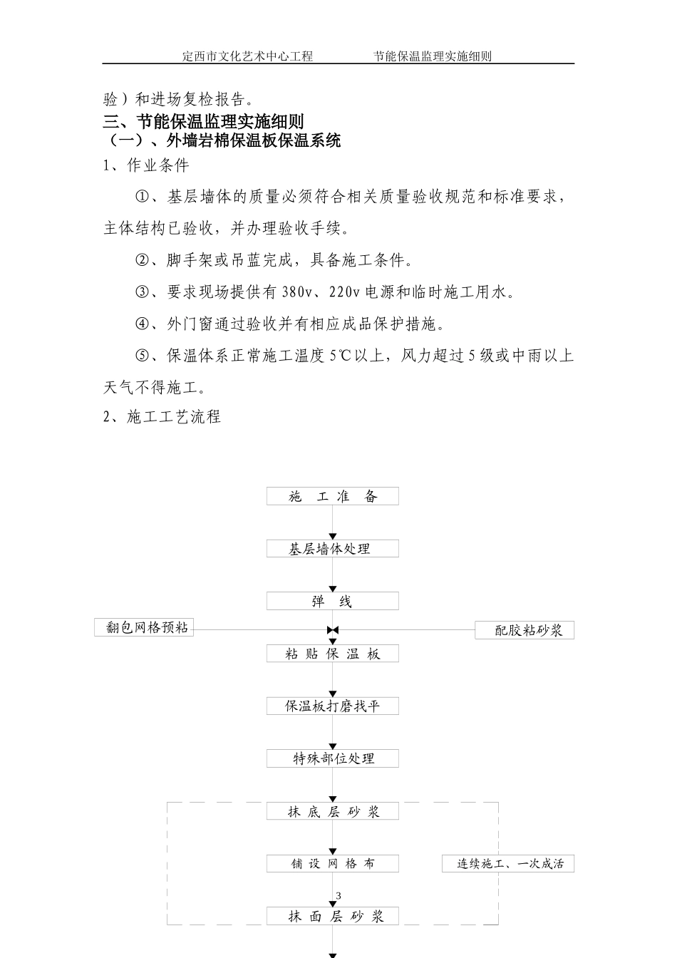 定西市文化艺术中心工程节能监理细则_第3页