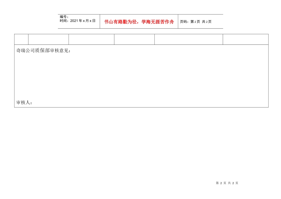 工装模具一览表-工艺1_第2页