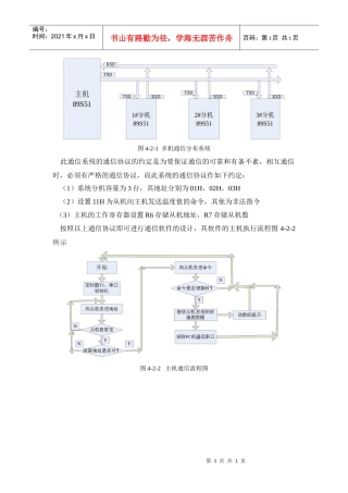 多机通信分布系统