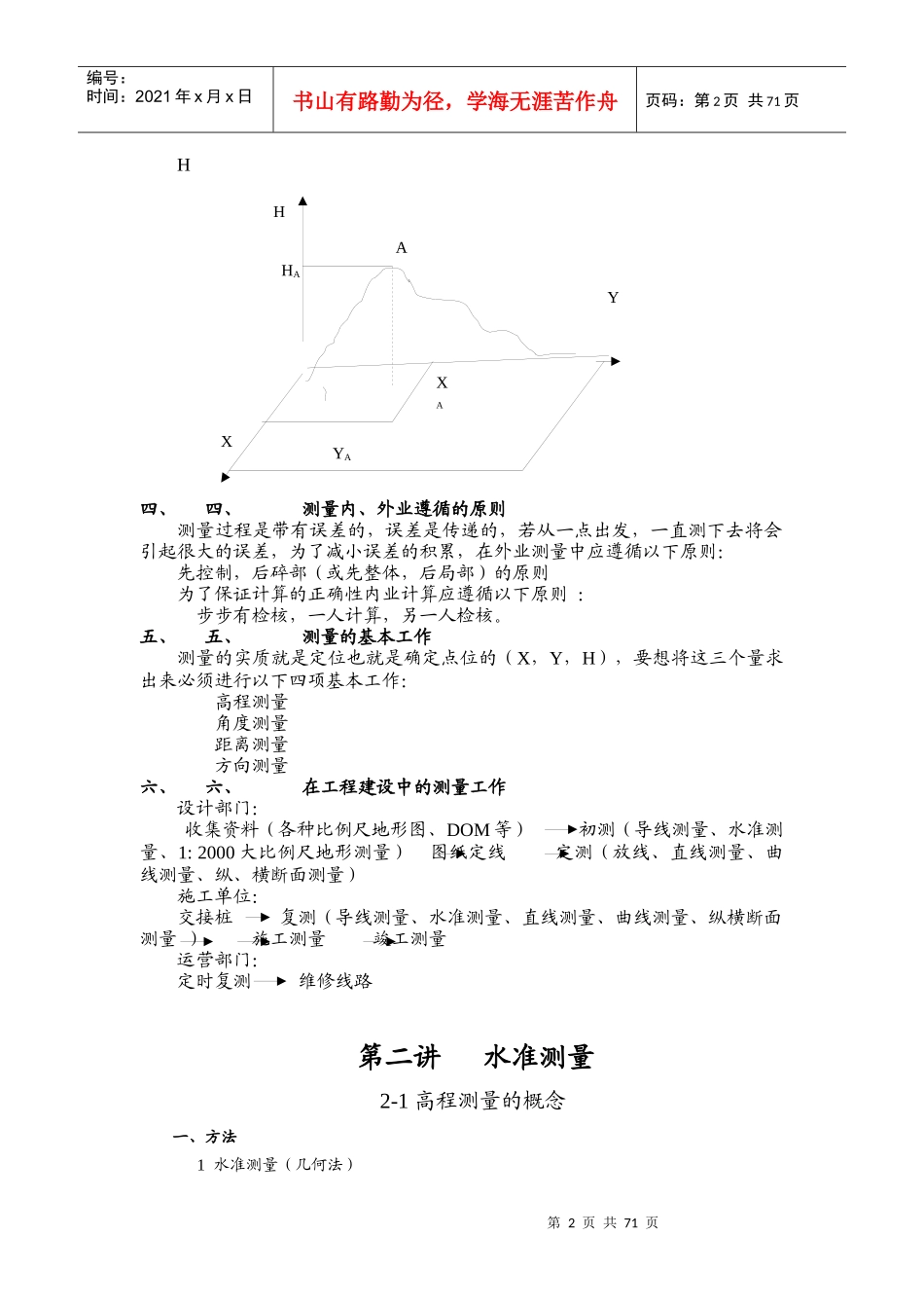 工程测量电子教案_第2页