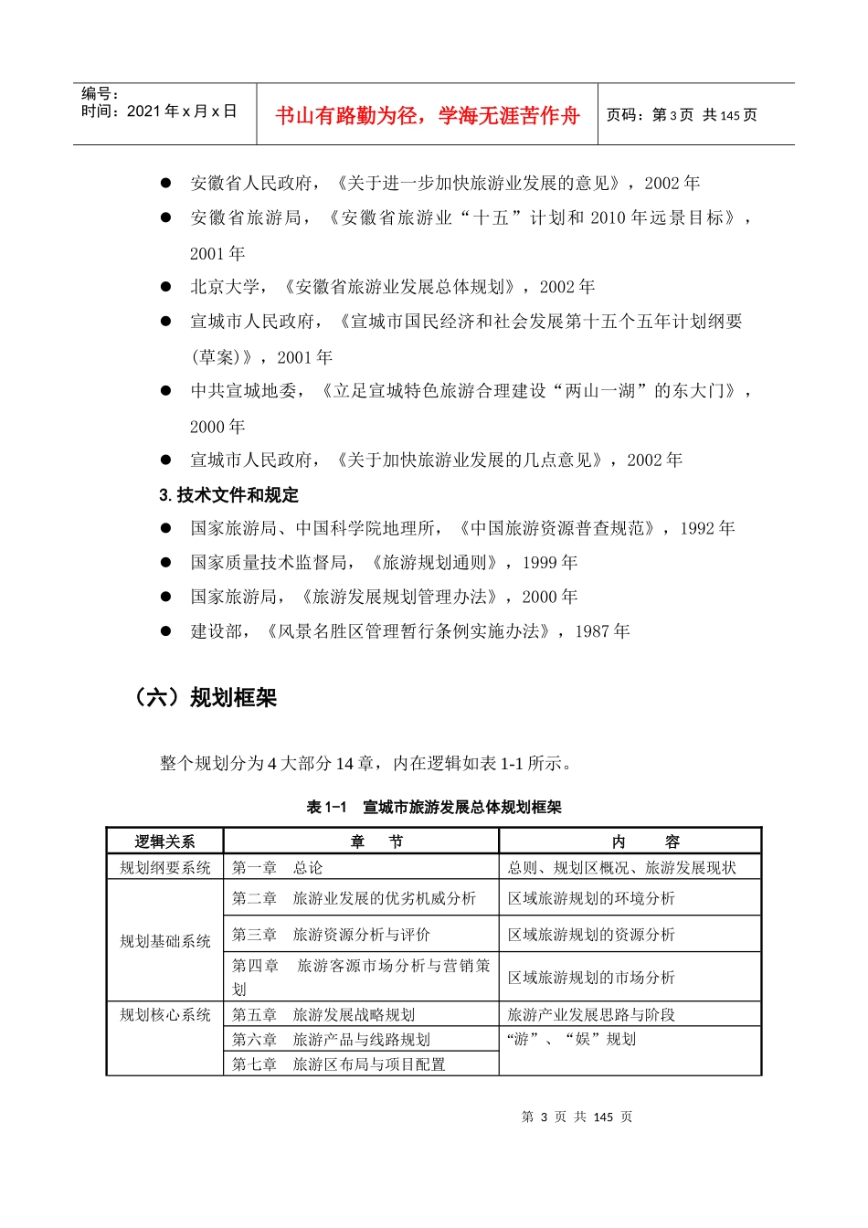 宣城市旅游发展规划_第3页