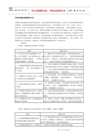 印制电路板故障排除方法12-6-1