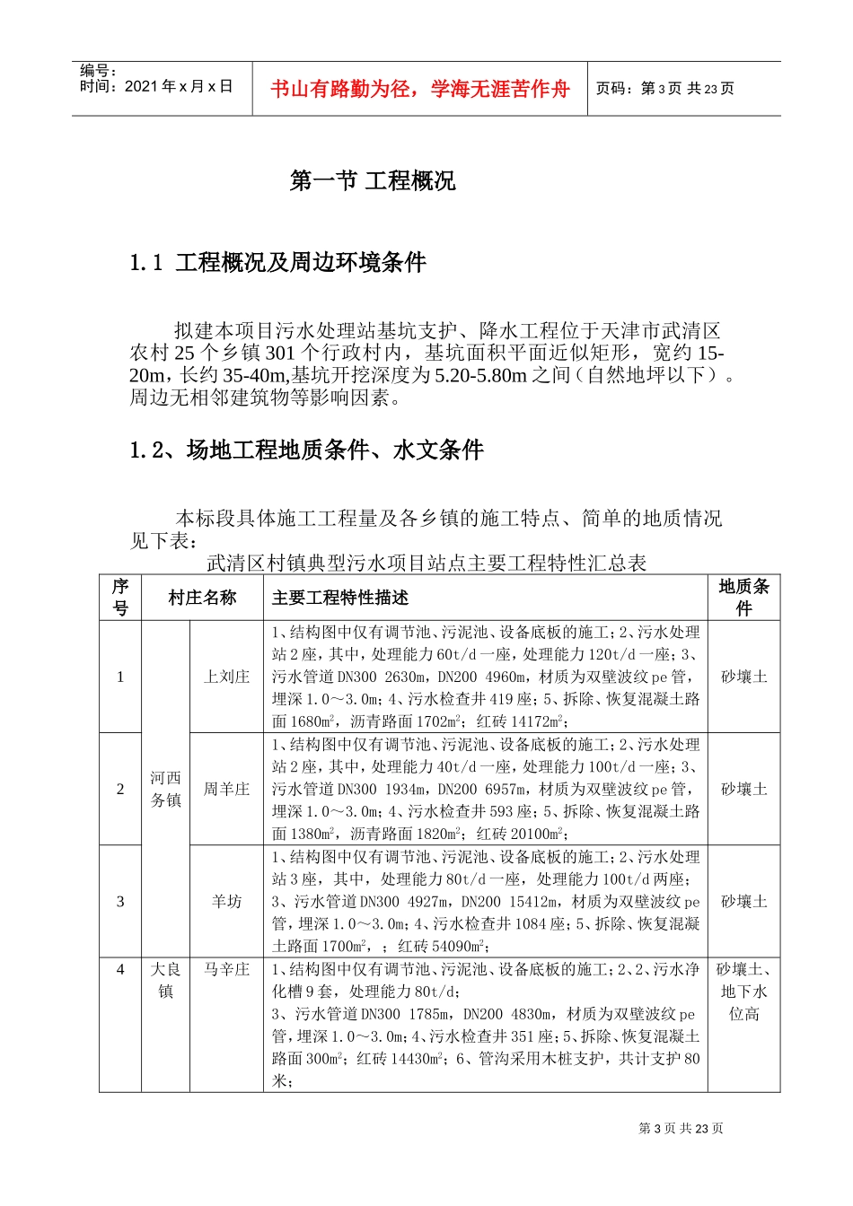基坑支护及降水施工方案(DOC33页)_第3页