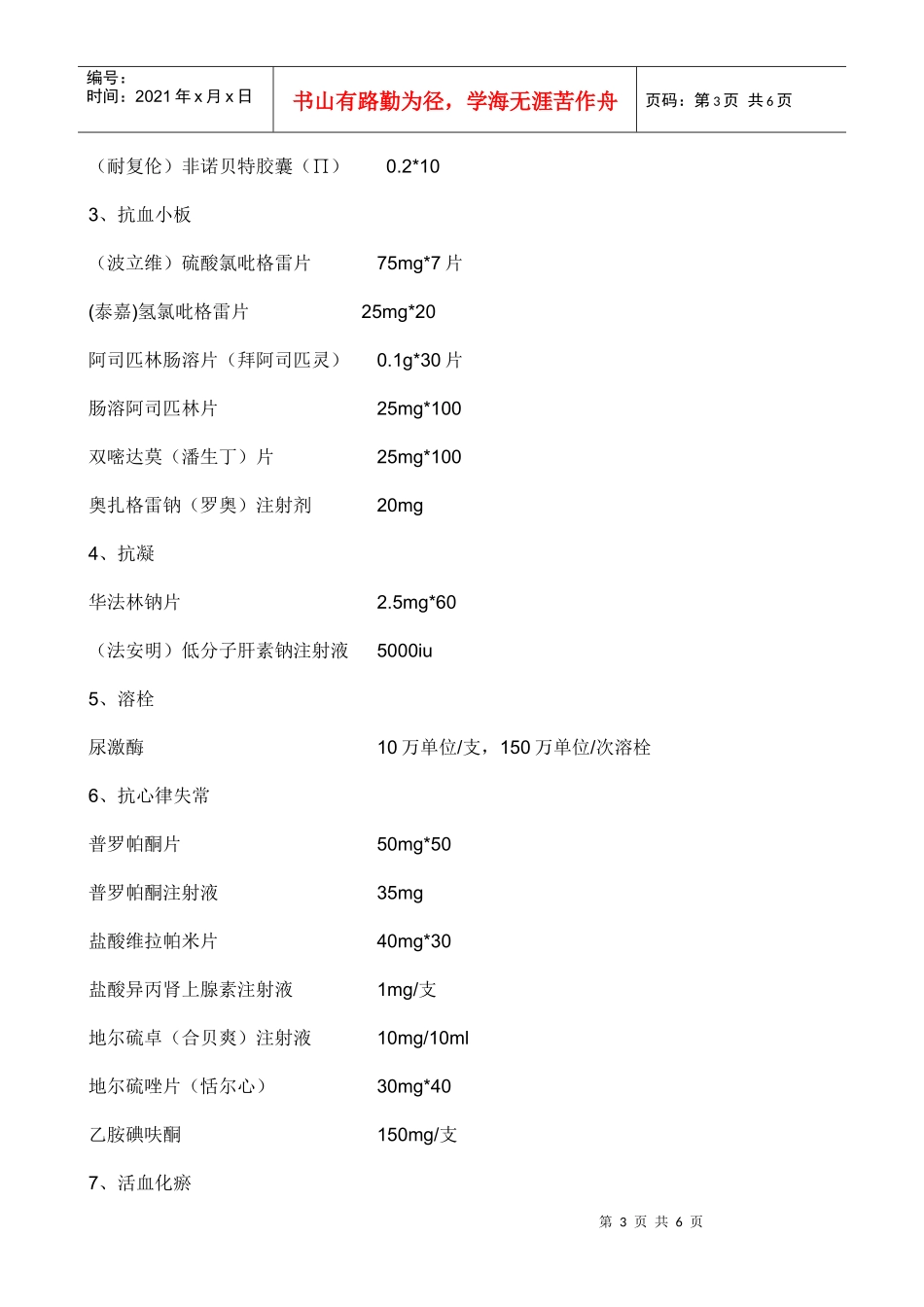 心脏病常用药_第3页