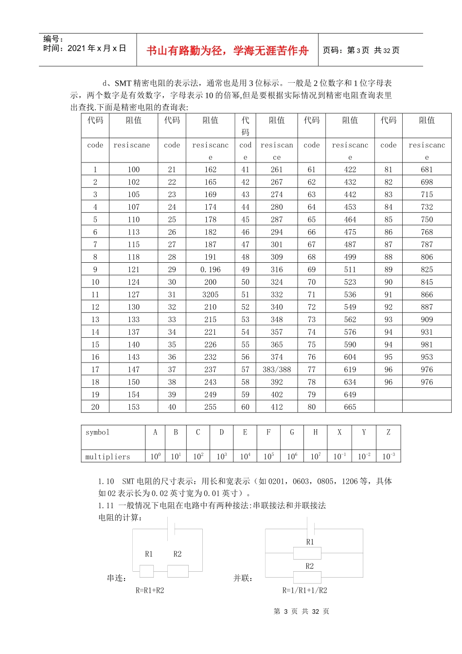 多个电子元件识别与应用_第3页