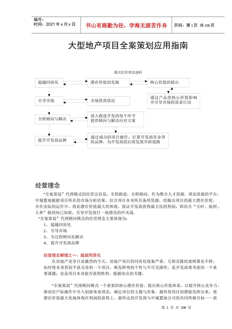 大型地产项目全案策划应用指南_第1页