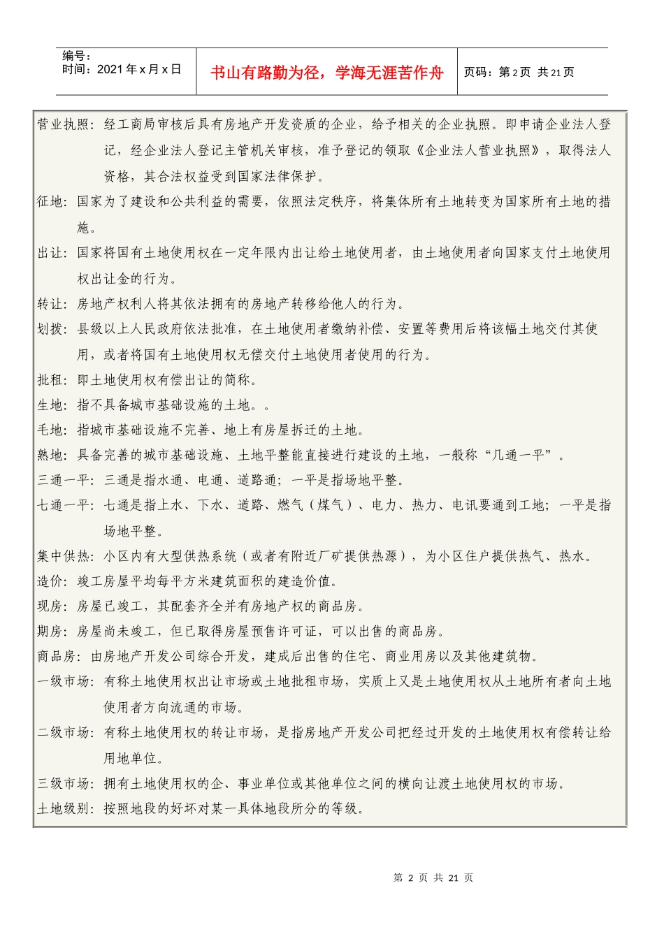 房地产分类名词解释_第2页