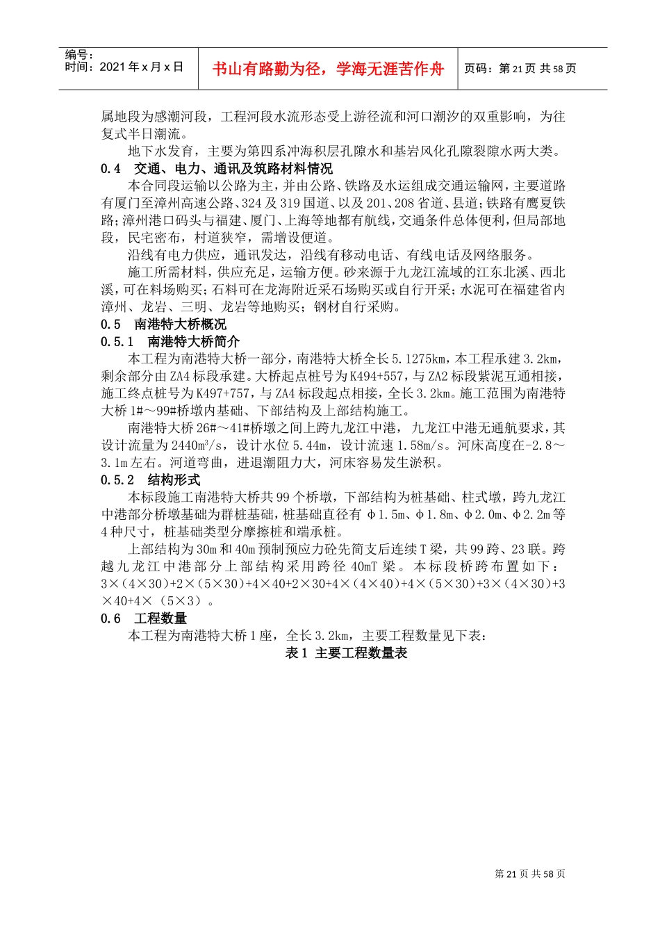 厦漳高速公路漳州段扩建工程施工组织设计方案说明(DOC73页)_第2页