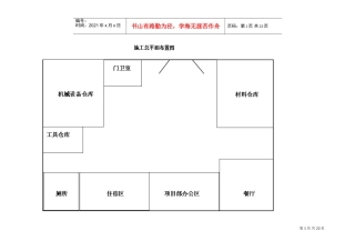 施工总平面图布置(DOC31页)