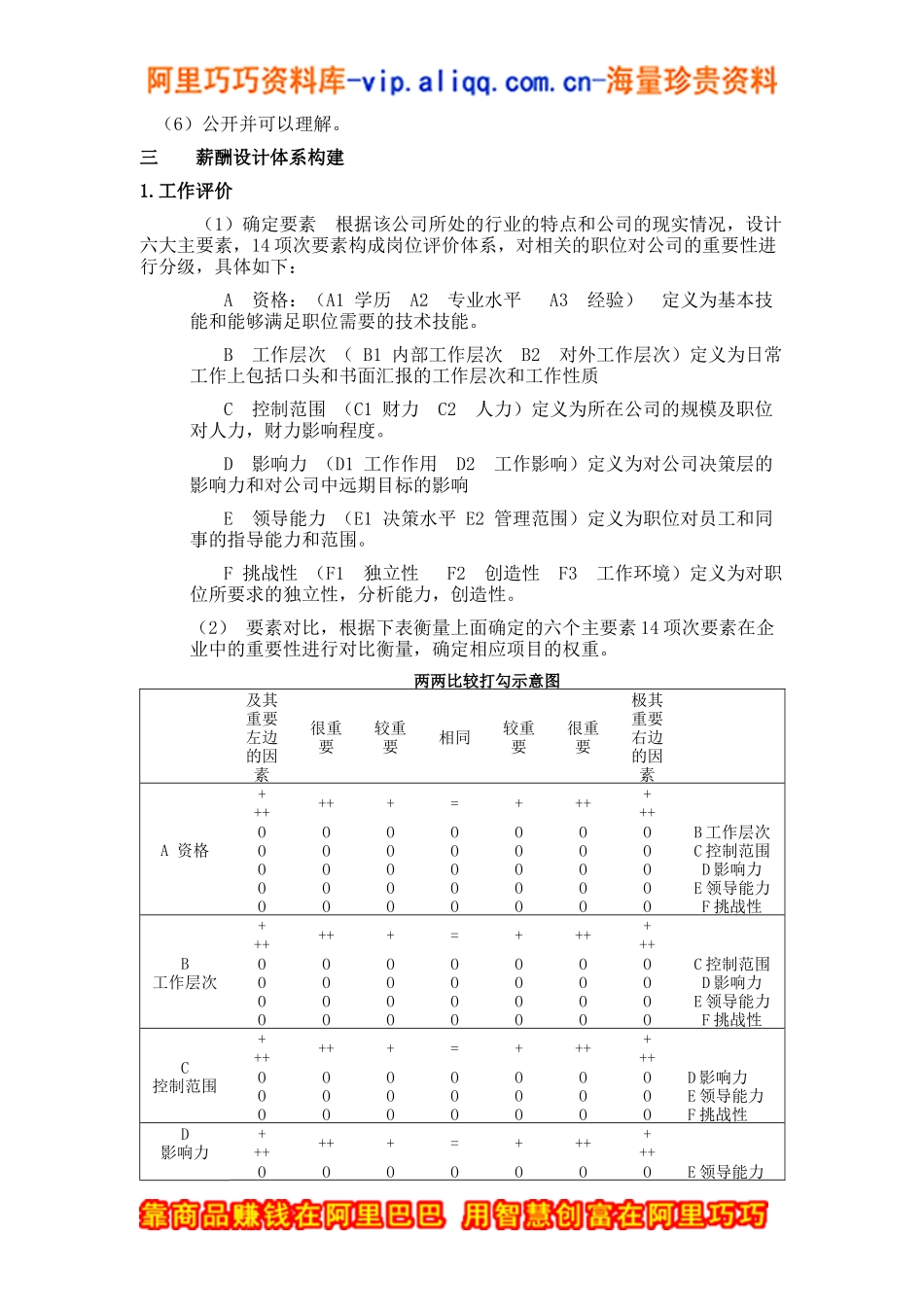 宜昌XX药业薪酬設計方案_第3页