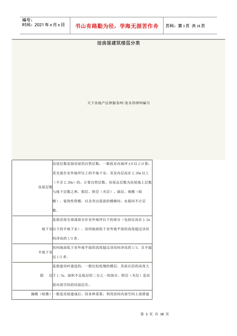 房屋性质分类名词解释_第3页