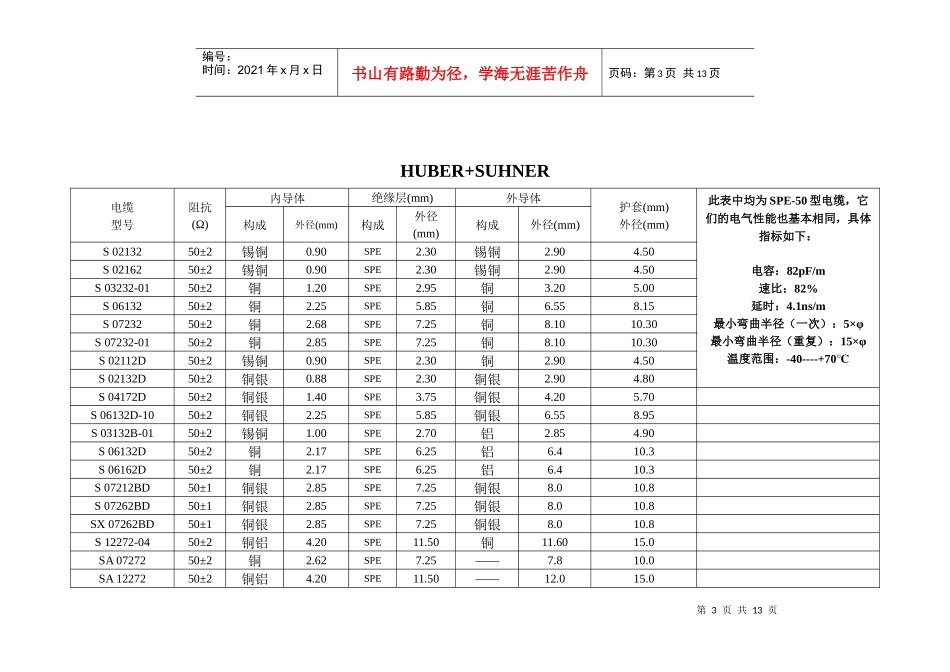 常用电缆性能一缆表_第3页