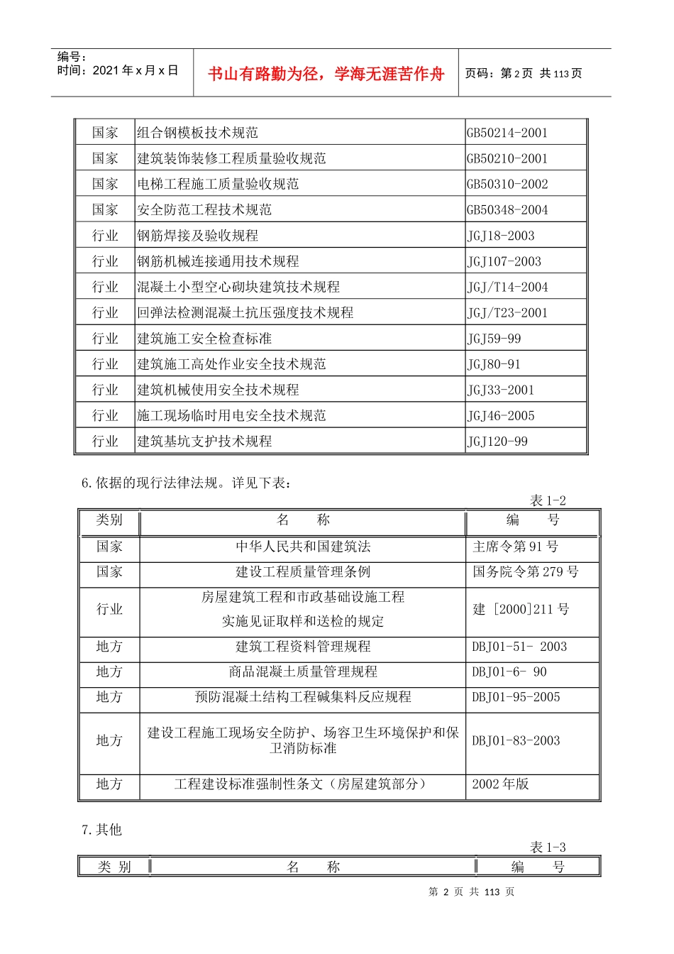 川大附小建筑工程施工组织设计方案_第2页