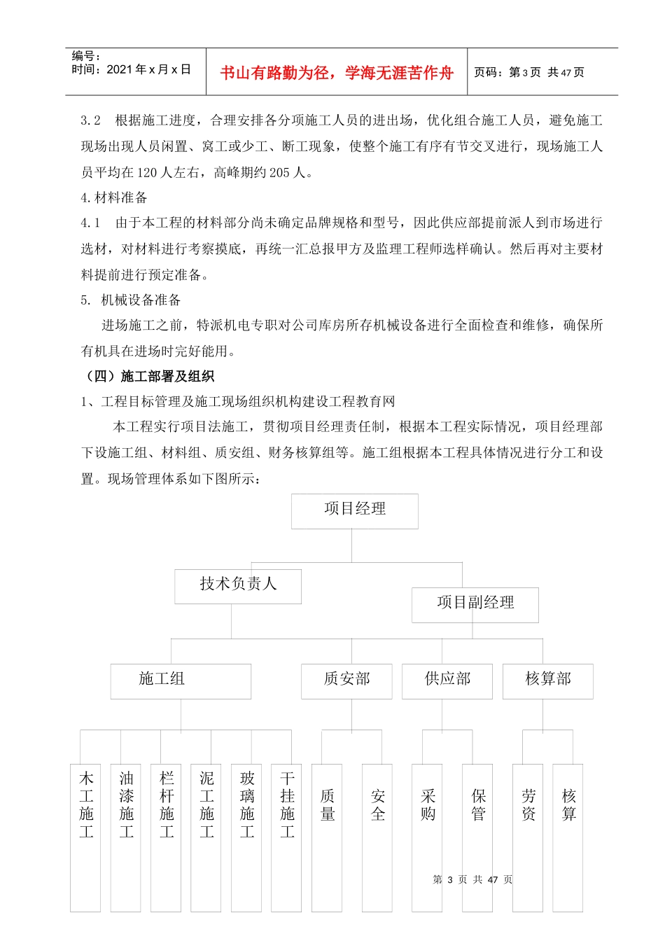 建筑单独装饰工程施工组织设计方案_第3页