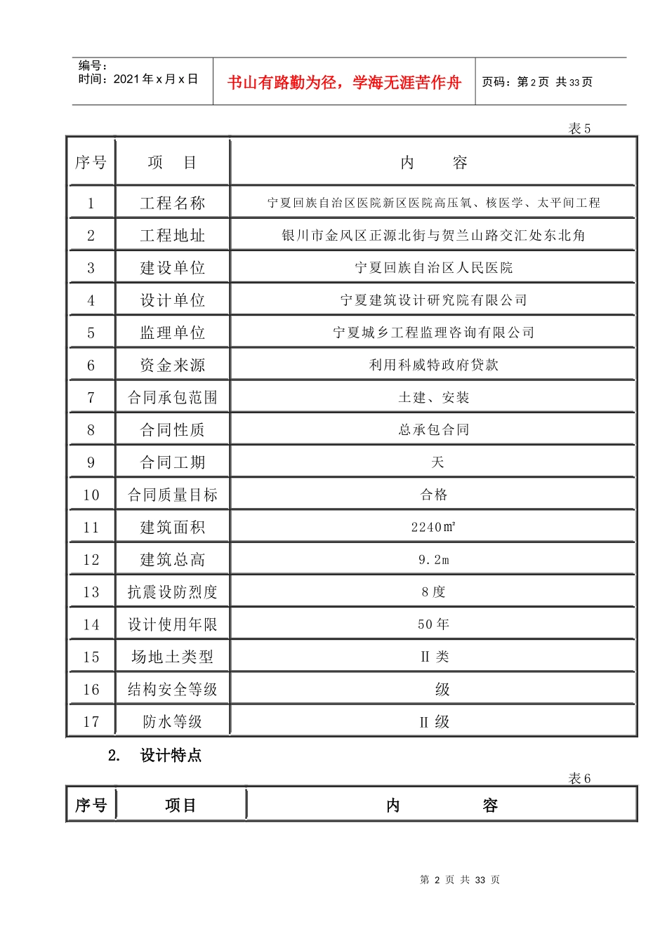 宁夏自治区医院新区医院高压氧、核医学、太平间工程创_第2页