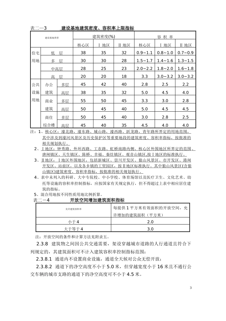 南通市实施《江苏省城市规划管理技术规定》细则_第3页