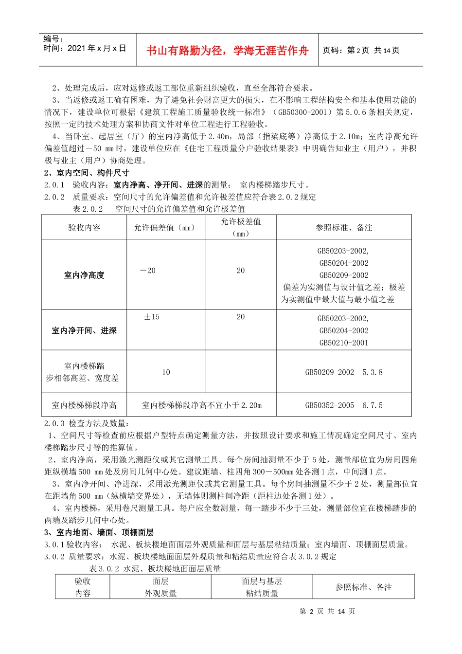 房屋分户验收规范_第2页