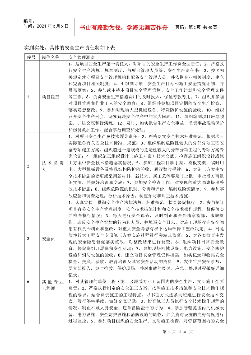 安全管理体系及安全文明施工措施_第2页