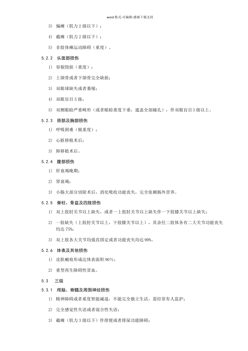 人体损伤致残程度分级20171新规_第3页