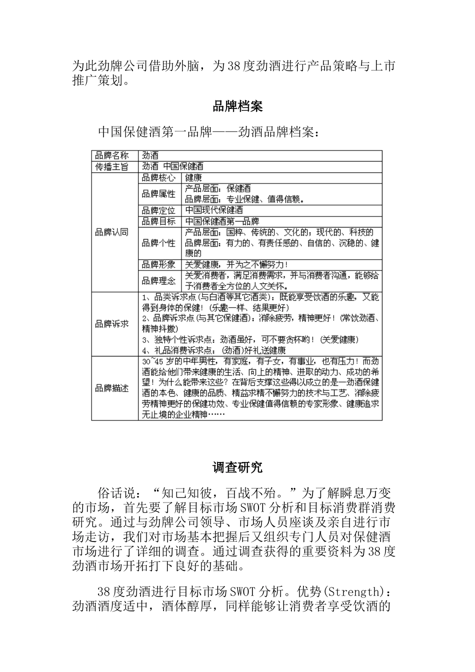 度劲酒产品策略与推广方案分析_第2页