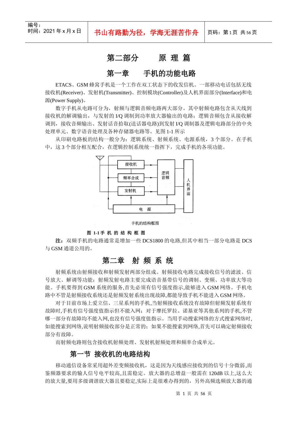 手机电路原理_第1页