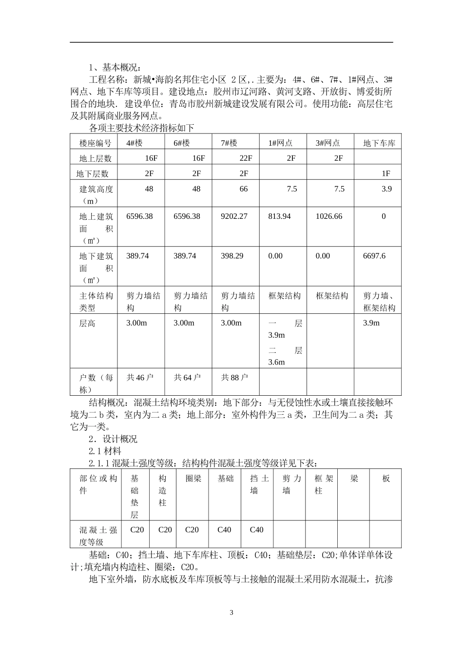 小区住宅二区工程施工组织设计概述_第3页