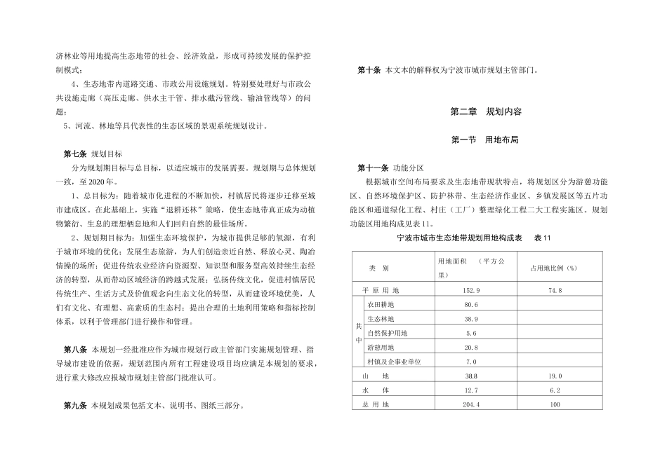 宁波市城市生态规划_第2页