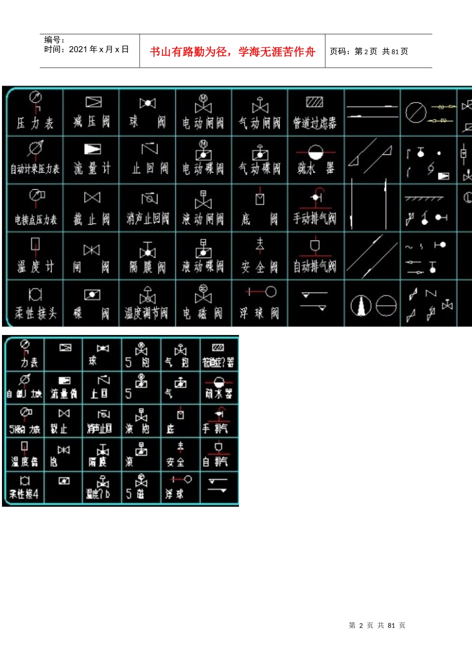 安装给排水图例_第2页